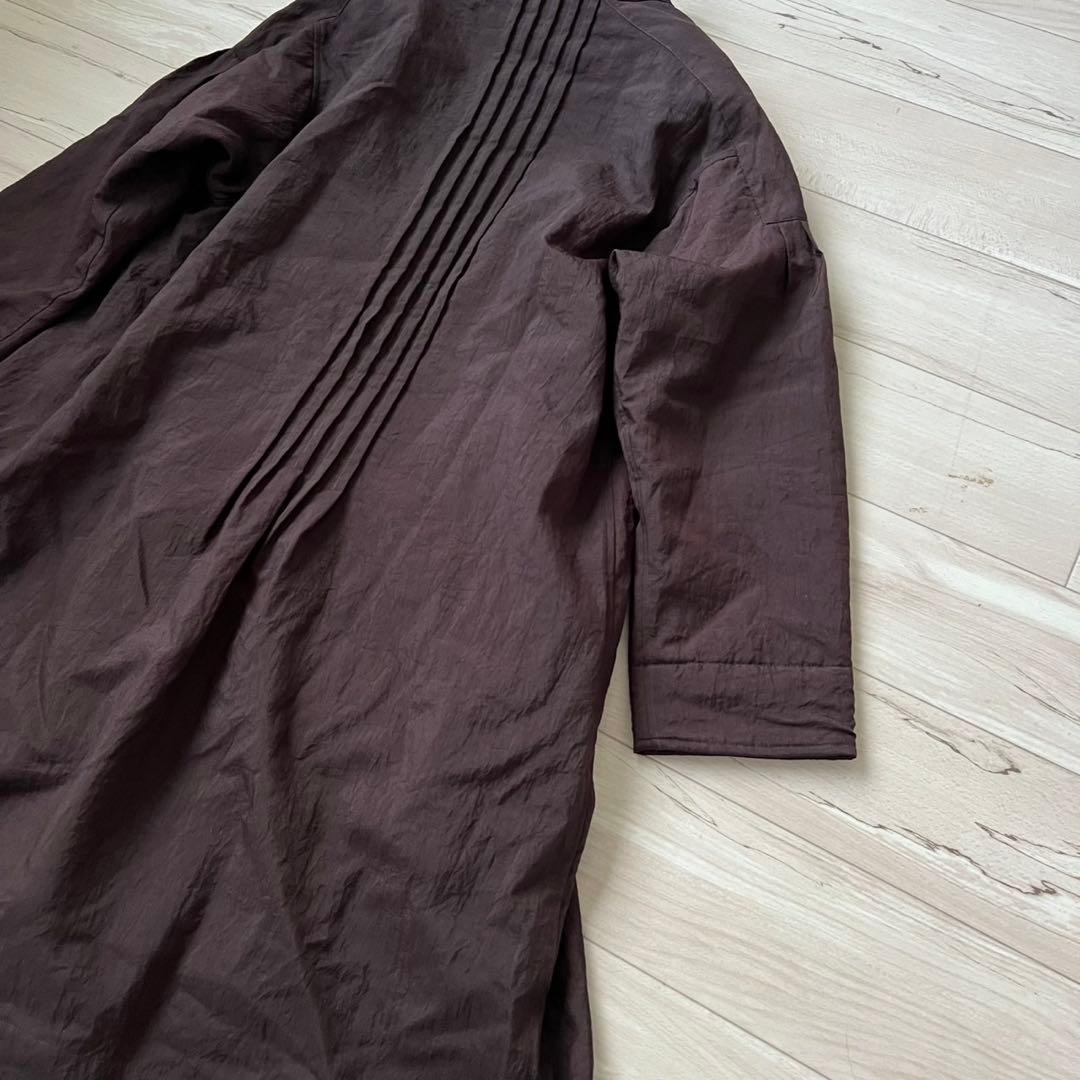 未使用タグ付き　YACCOMARICARD ロングコート　ライナー　ピンタック