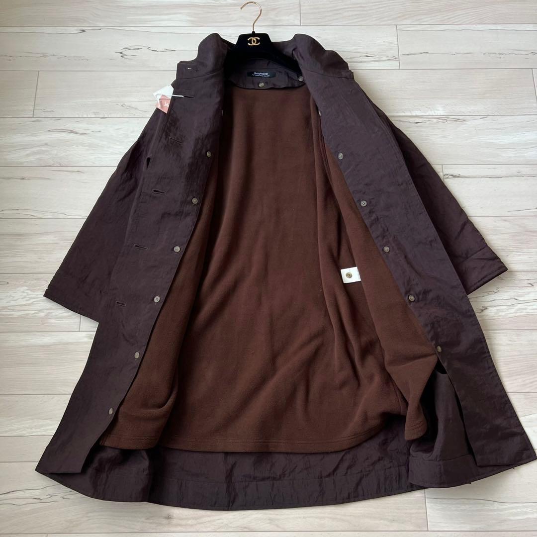 未使用タグ付き　YACCOMARICARD ロングコート　ライナー　ピンタック