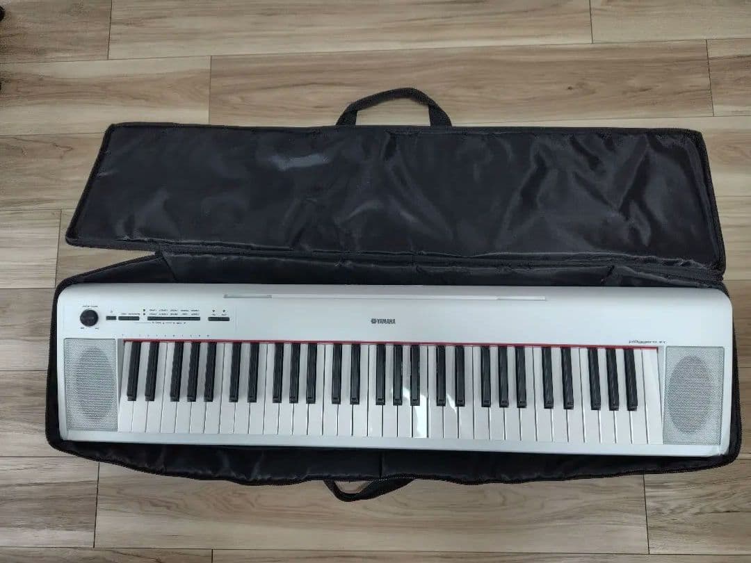 ヤマハ piaggero NP-12 ACアダプター·説明書·譜面台·ケース付き