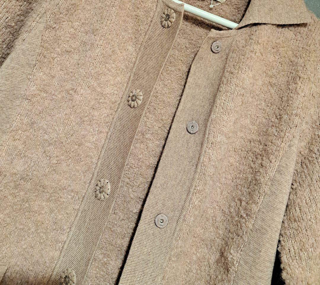 新品定価27500円　スーパービューティー　起毛暖かい　ロングコート40 M