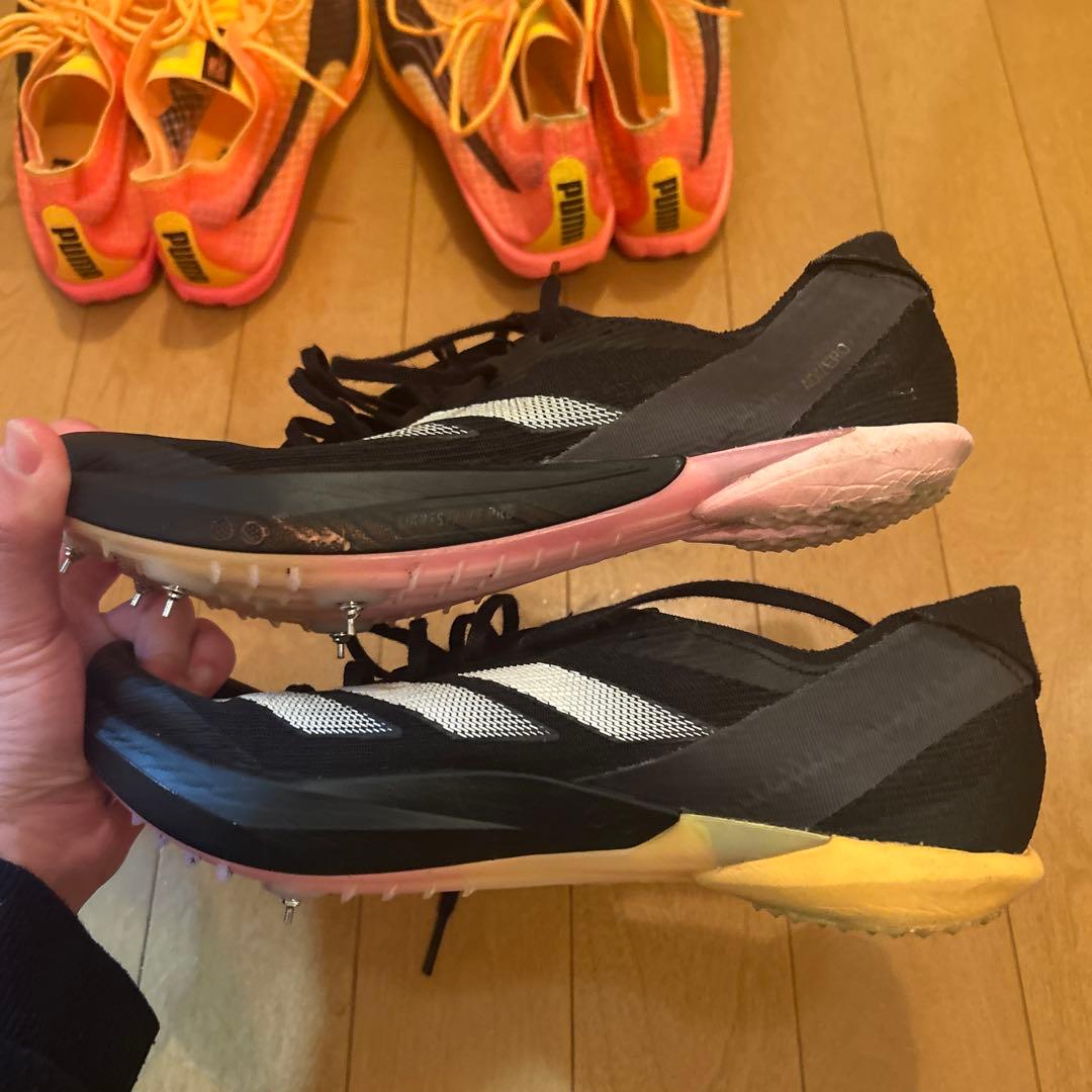 プーマ　アディダス　陸上長距離スパイク