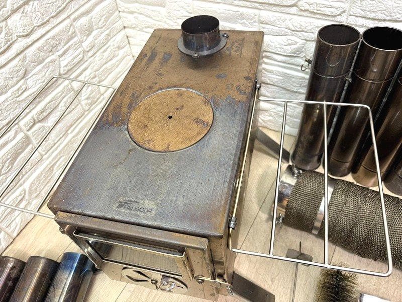 FIELDOOR フィールドア 薪ストーブ テントプロテクター付き