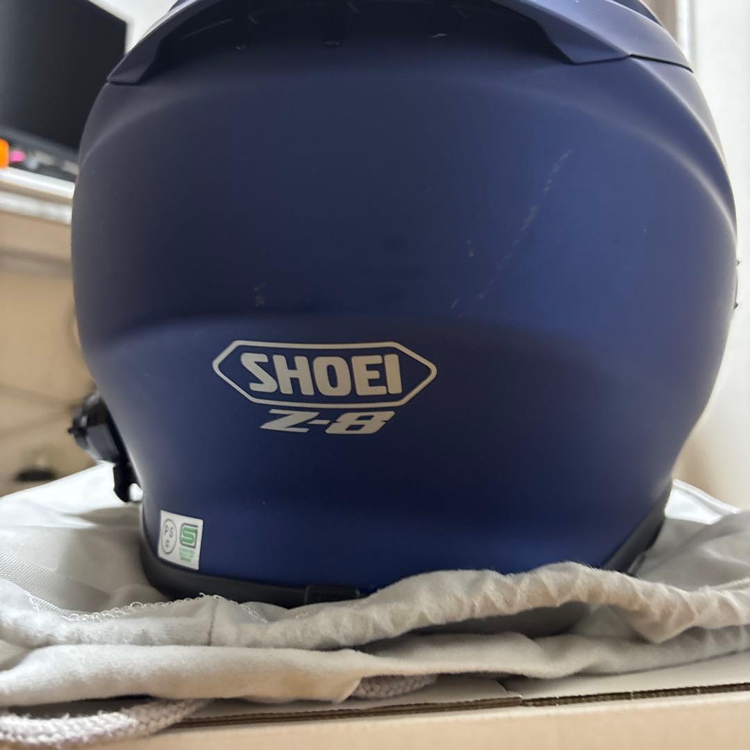 SHOEI Z-8 フルフェイスヘルメット マットブルー ビーコムワン付き