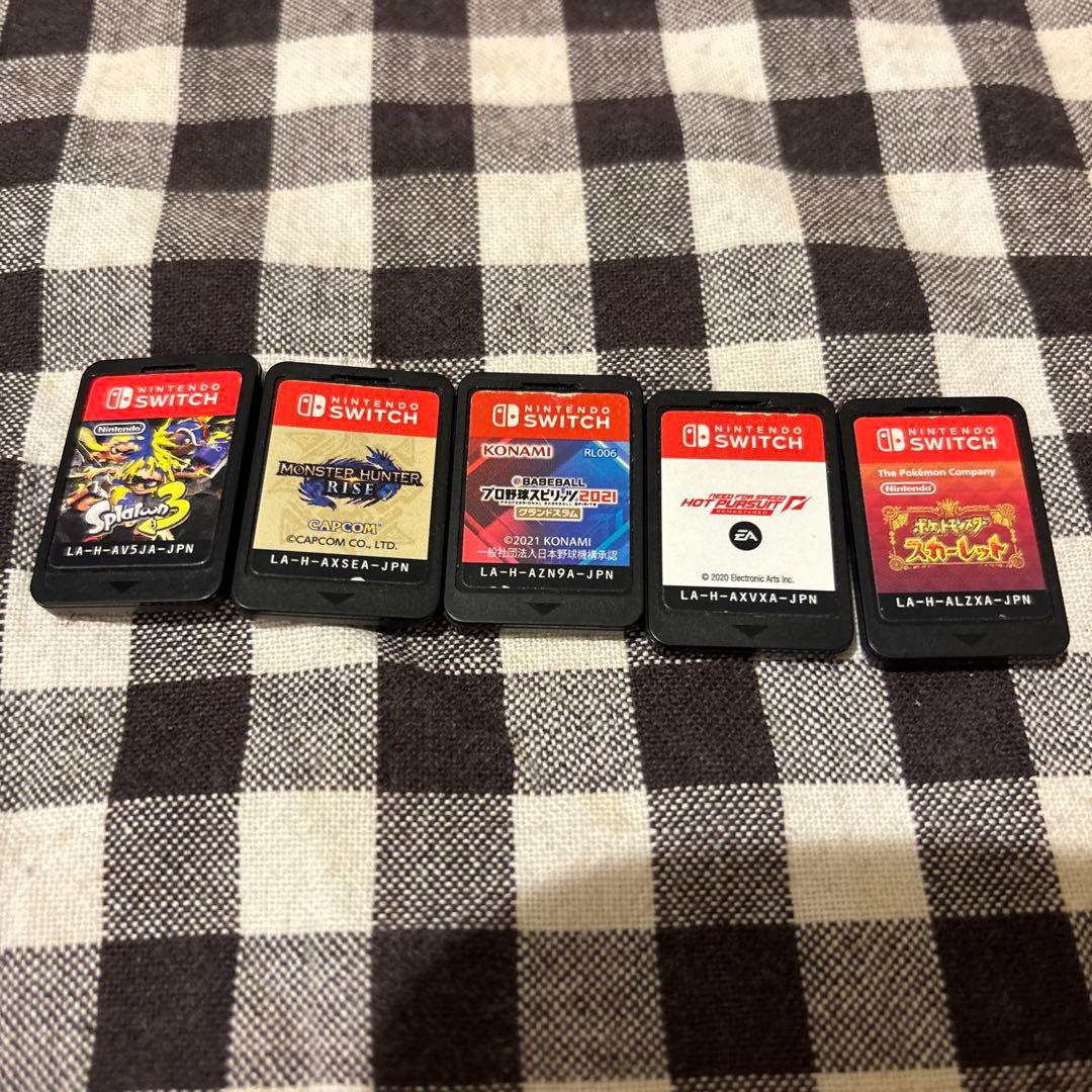 スイッチソフトまとめ売り5本