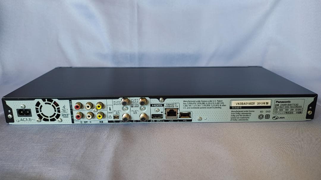 DMR-BWT530 (Panasonic製ブルーレイレコーダー)(中古)