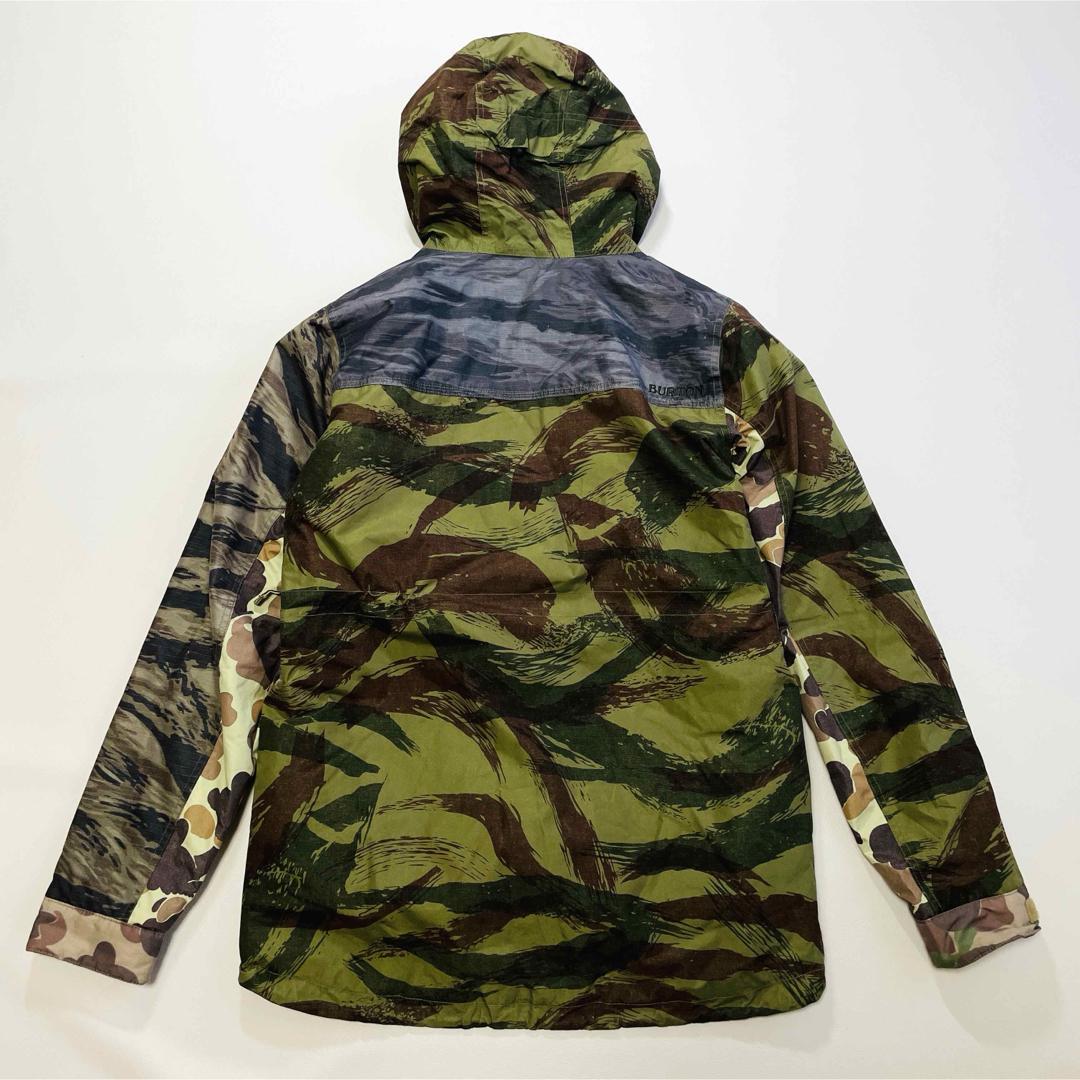 6717【美品】バートン　ジャケット　スノボウェア メンズ 迷彩柄　カモフラ