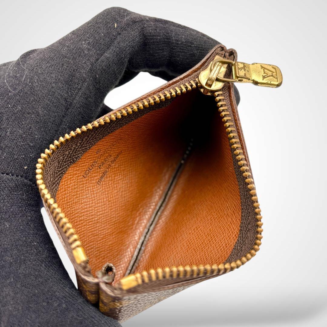 美品✨ルイヴィトン モノグラム ポシェット クレ ケース 廃盤モデル