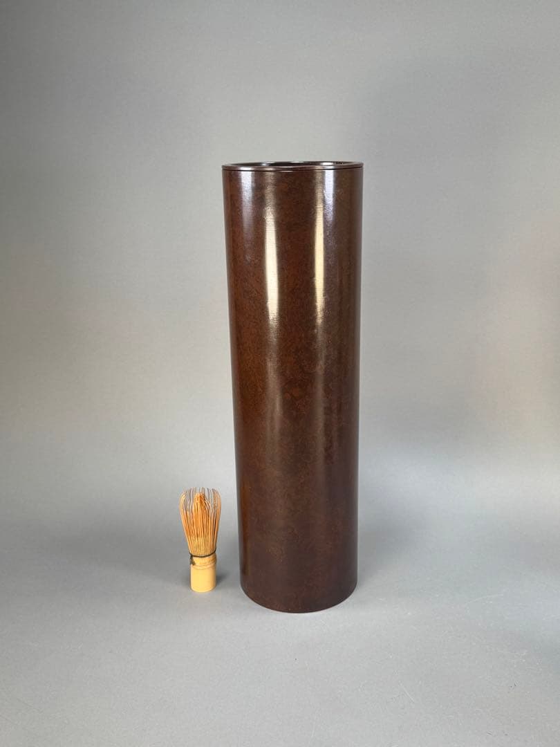 いけばな　鋳銅　唐銅花器　池坊　古流　未生流　龍生派　2点セット高さ45.8cm