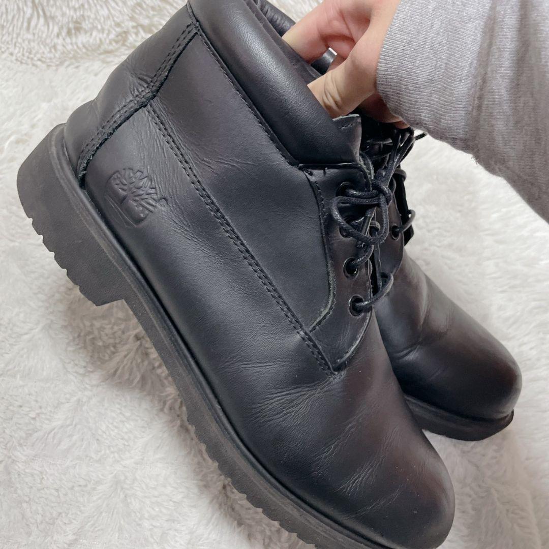 ティンバーランド リアルレザー ハイカット レースアップブーツ メンズ