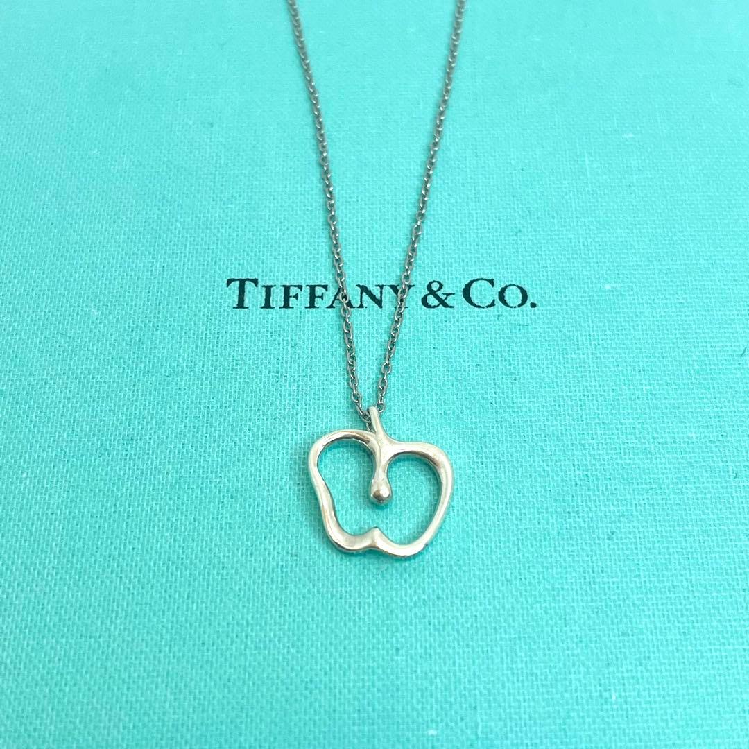 ティファニー アップル ネックレス トップ シンプル シルバー 925