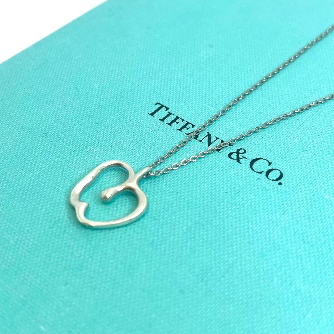 ティファニー アップル ネックレス トップ シンプル シルバー 925