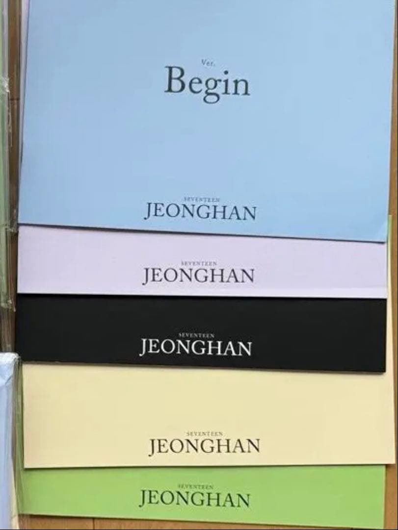 JEONGHAN ジョンハン an ode フォトカード