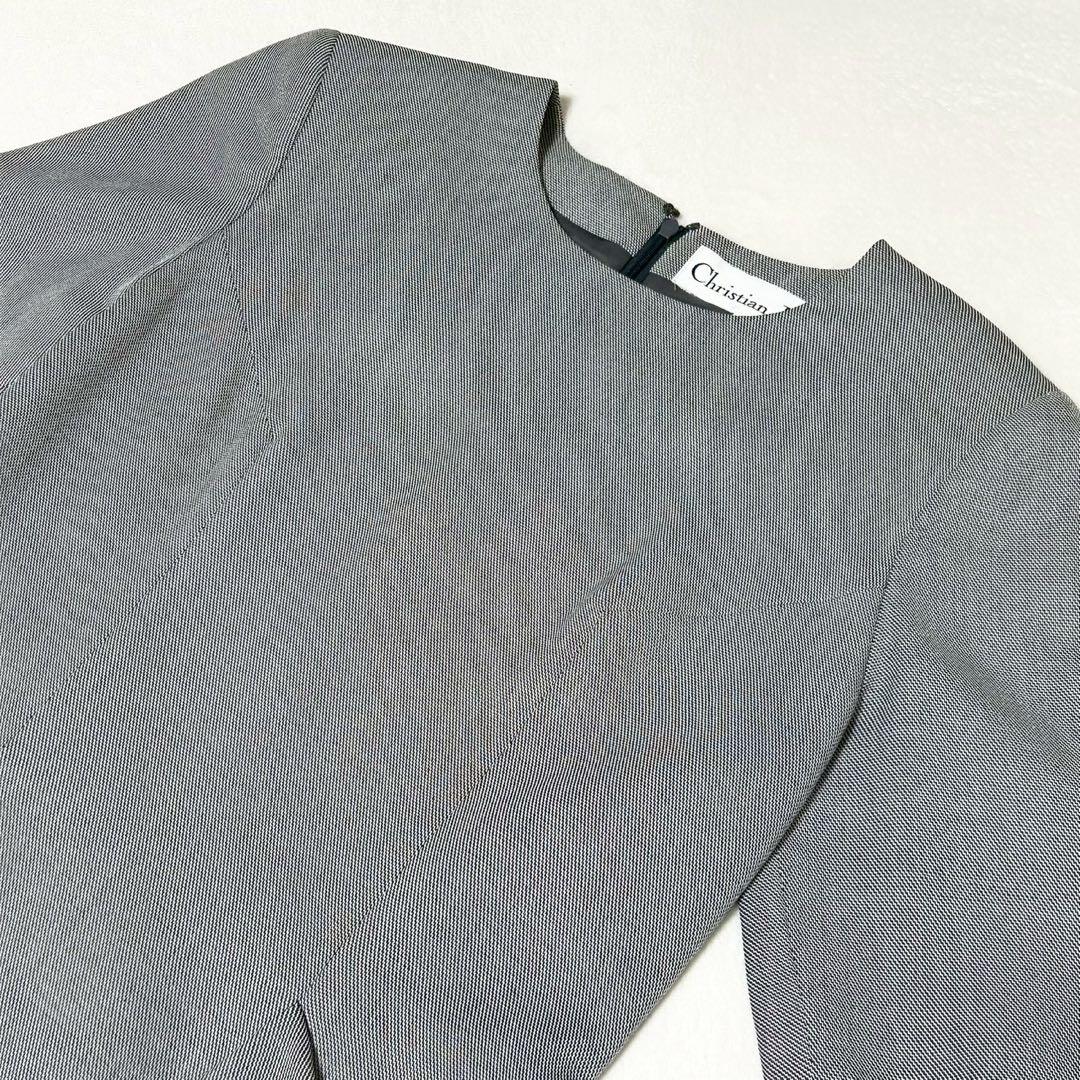 ★美品★ディオール　ワンピース　11 半袖 ヴィンテージ　ポケット