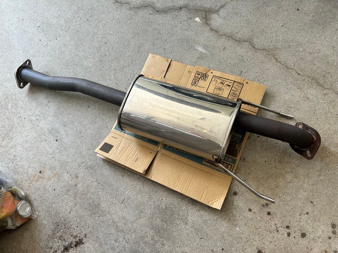 ランドクルーザープラド150系　中間パイプ　Be free