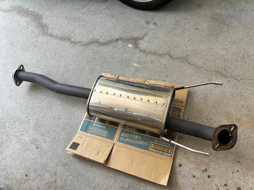 ランドクルーザープラド150系　中間パイプ　Be free