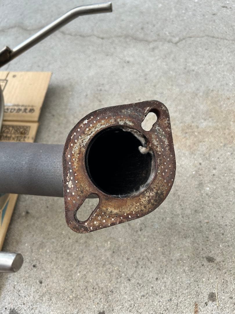 ランドクルーザープラド150系　中間パイプ　Be free