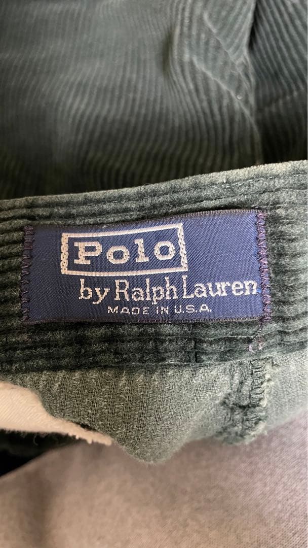 Polo by Ralph Lauren 80's USA製　太畝コーデュロイ