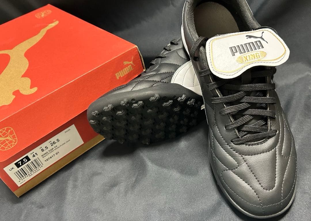 美品 プーマ キング TOP TT