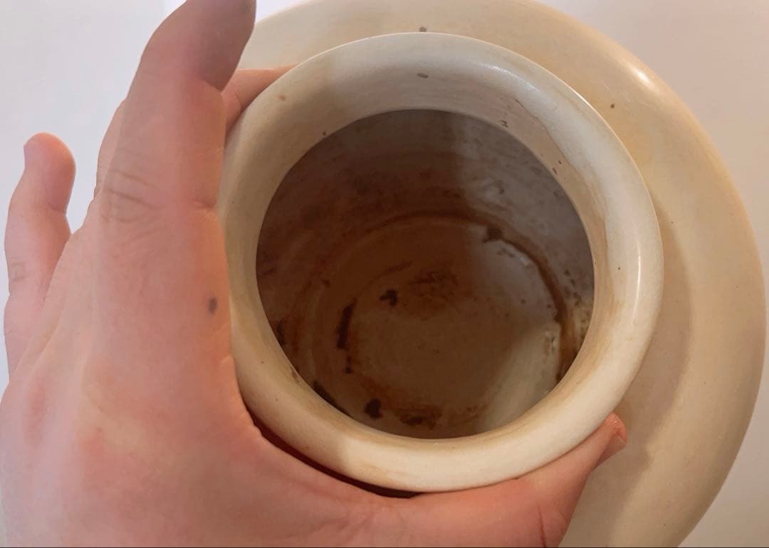 白磁万年壺　唐時代　陶芸　古美術品　骨董品