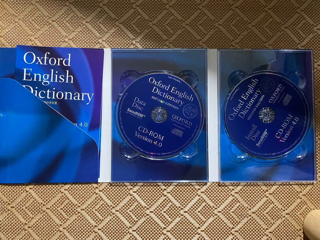 Oxford English Dictionary 4.0 CD-Rom版