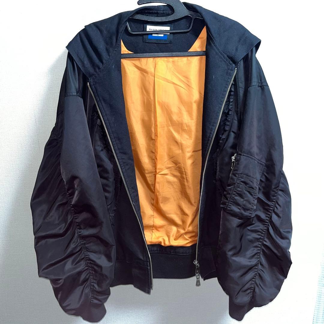 MAISON SPECIAL 異素材コンビドッキング プライムオーバー MA-1