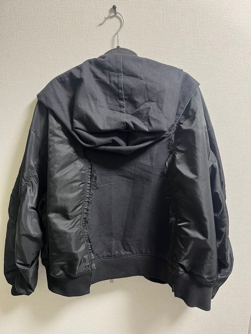 MAISON SPECIAL 異素材コンビドッキング プライムオーバー MA-1