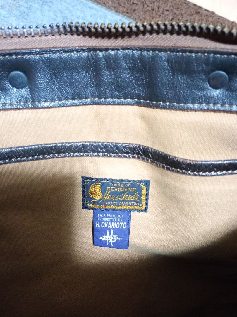 TOYs McCOY 2way トイズマッコイ レザーヘルメットバッグ 馬革