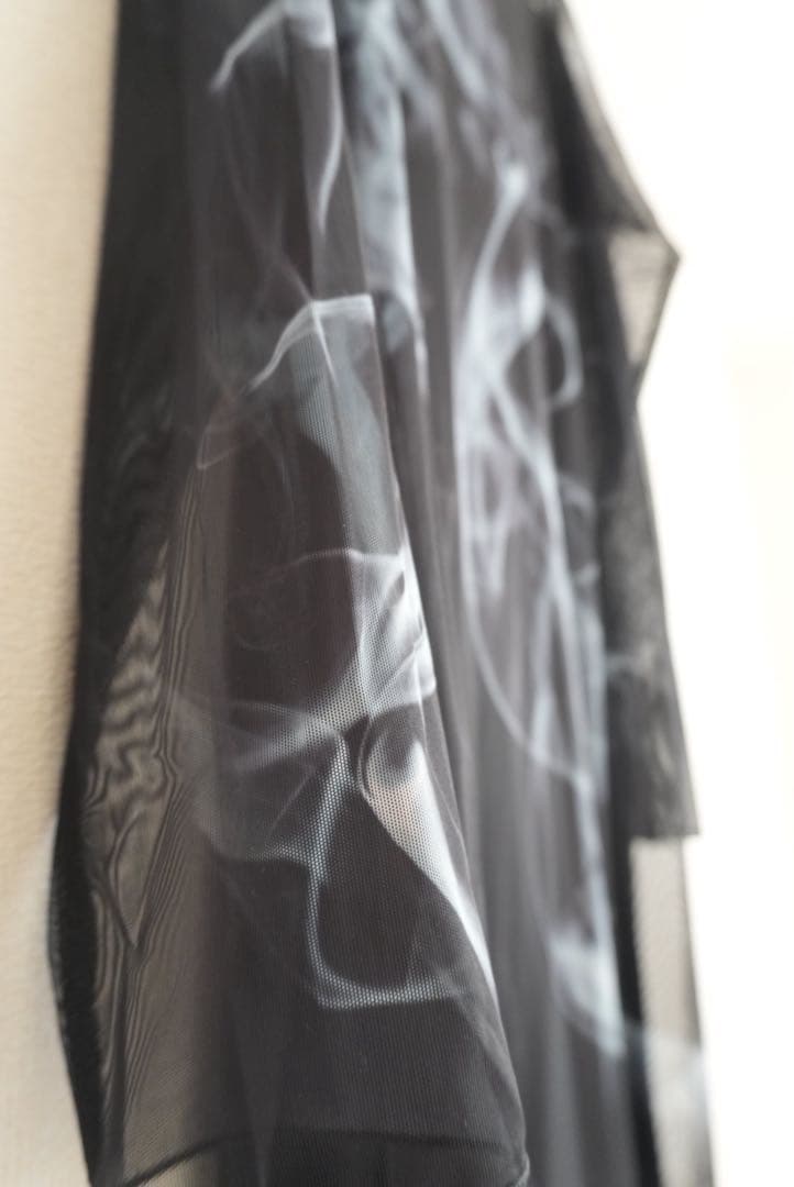 【美品/Mサイズ】AMERI CURL OF SMOKE SHEER DRESS