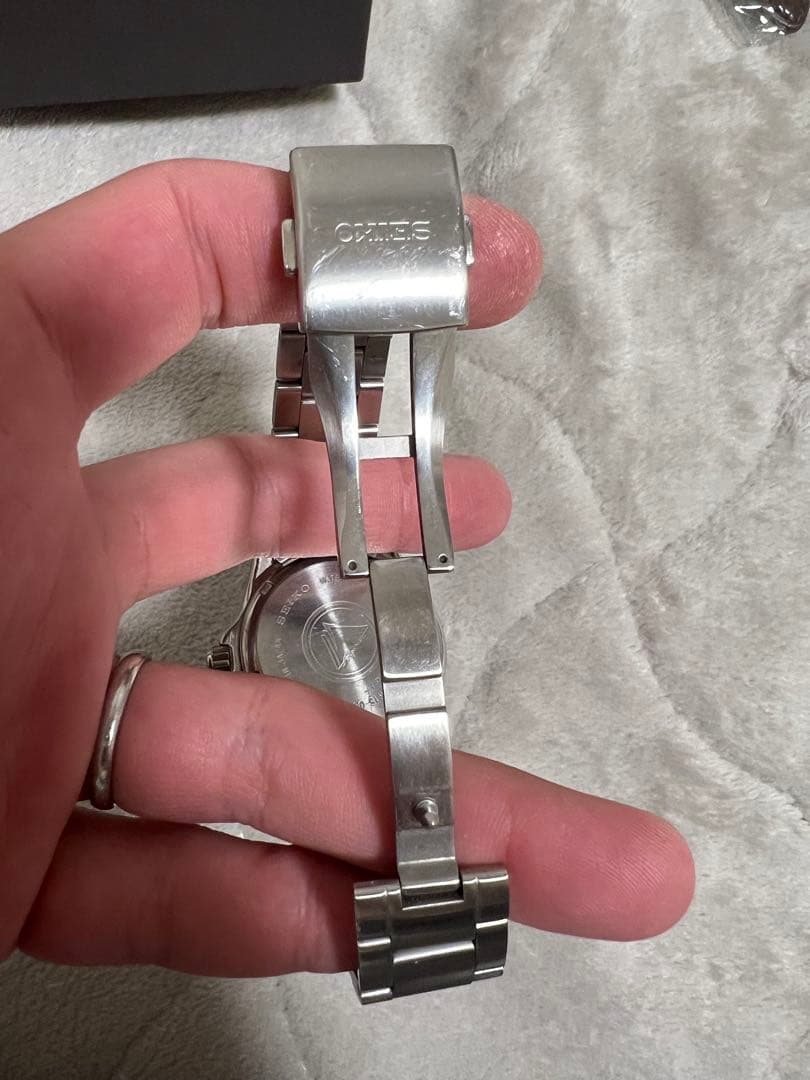 【実働】セイコー　アルピニスト　6R15-00E1 自動巻　希少　替ベルト付