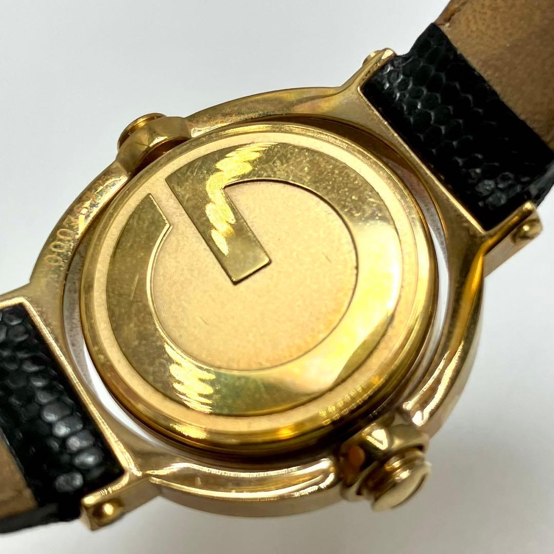 稼働 GUCCI グッチ 6600L ターングッチ Gロゴ 替えベルト 腕時計