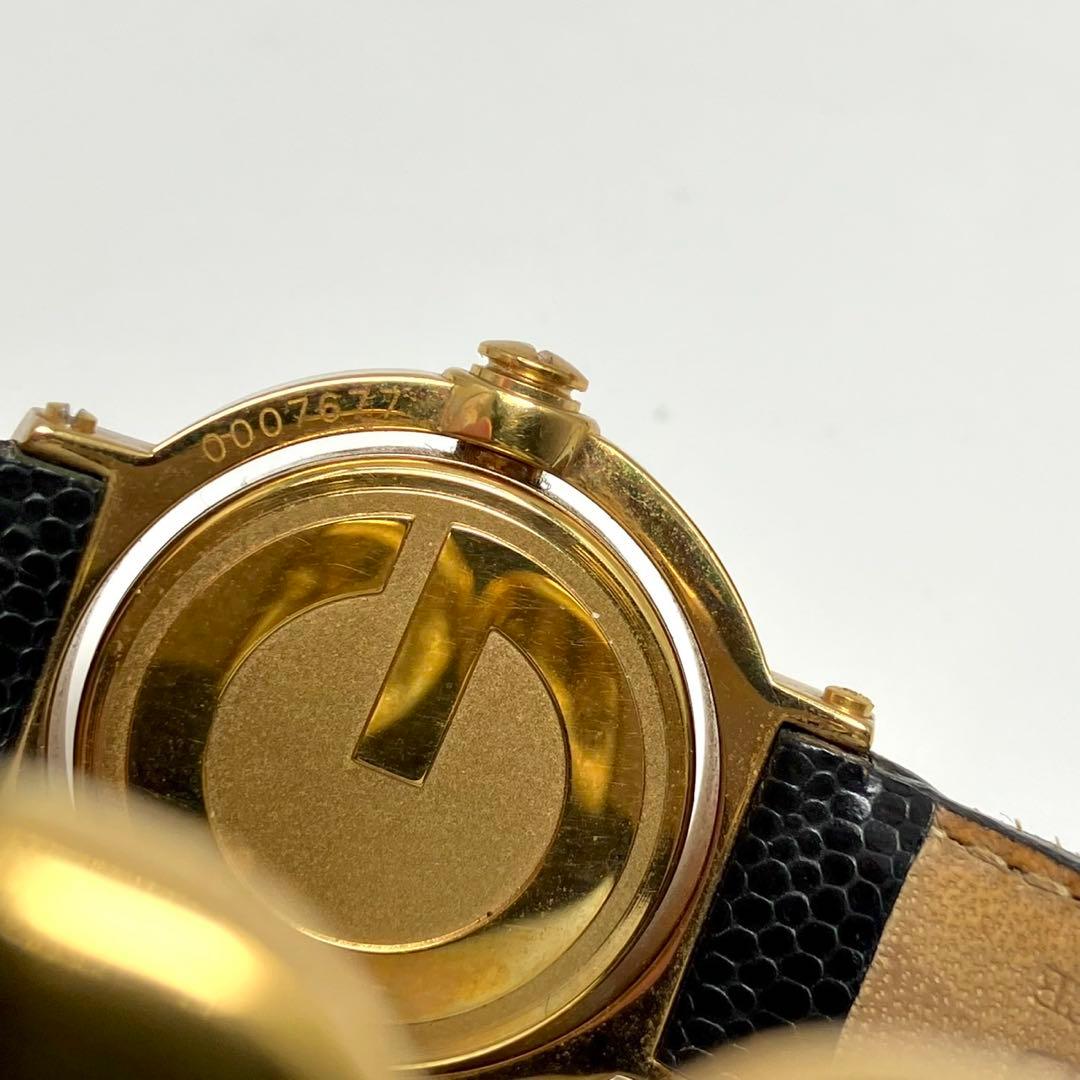 稼働 GUCCI グッチ 6600L ターングッチ Gロゴ 替えベルト 腕時計