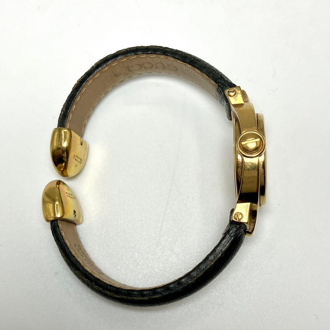 稼働 GUCCI グッチ 6600L ターングッチ Gロゴ 替えベルト 腕時計