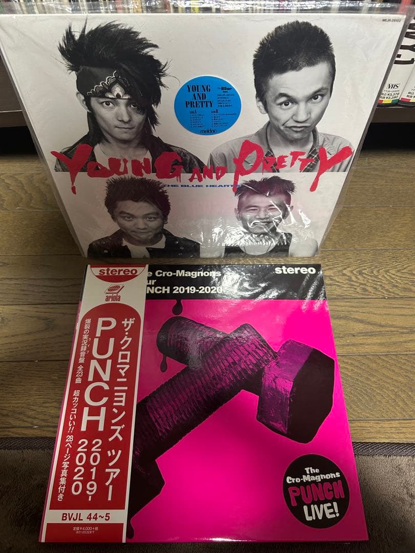 ブルーハーツ クロマニヨンズ レコードセット