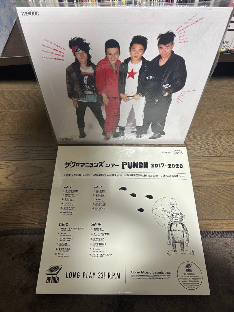 ブルーハーツ クロマニヨンズ レコードセット