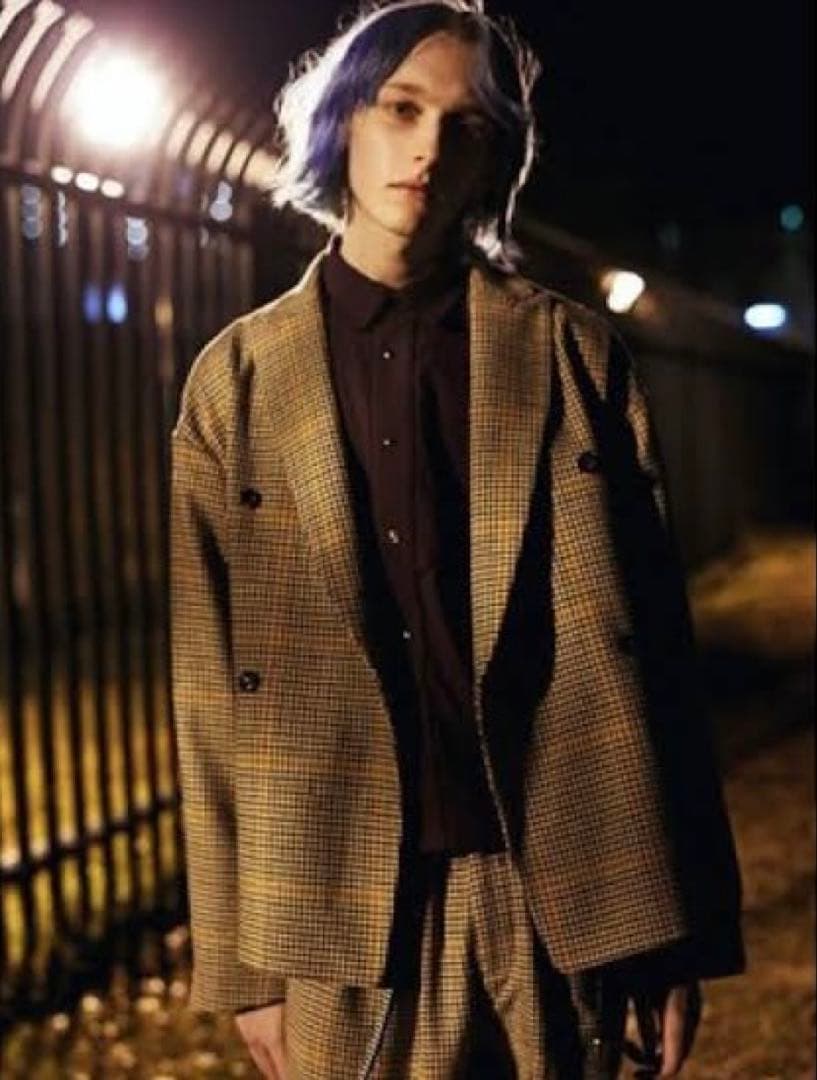 ジャケット・アウター Jieda 18aw HOUND'S TOOTH TAILORED JACKET