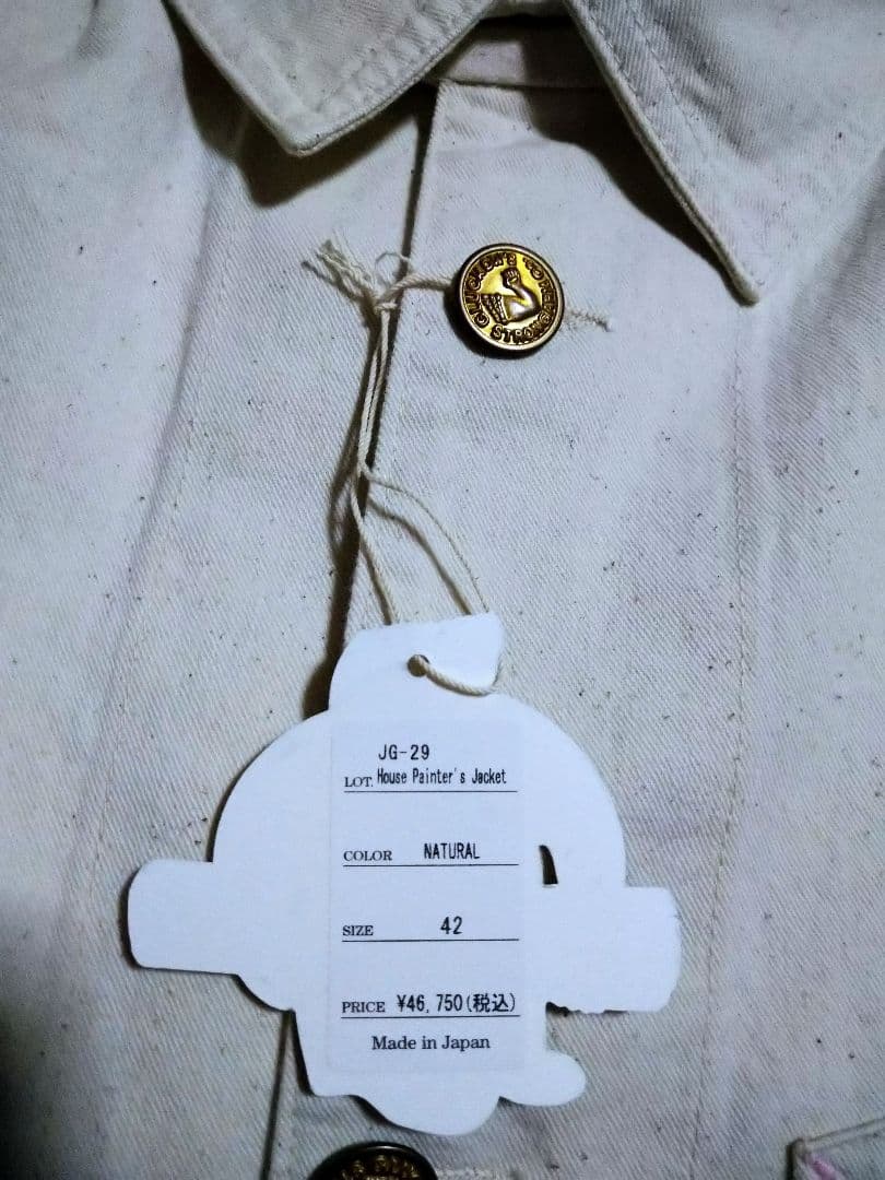 新品未使用 ジョングラッコー JG-29 XL ペインタージャケット