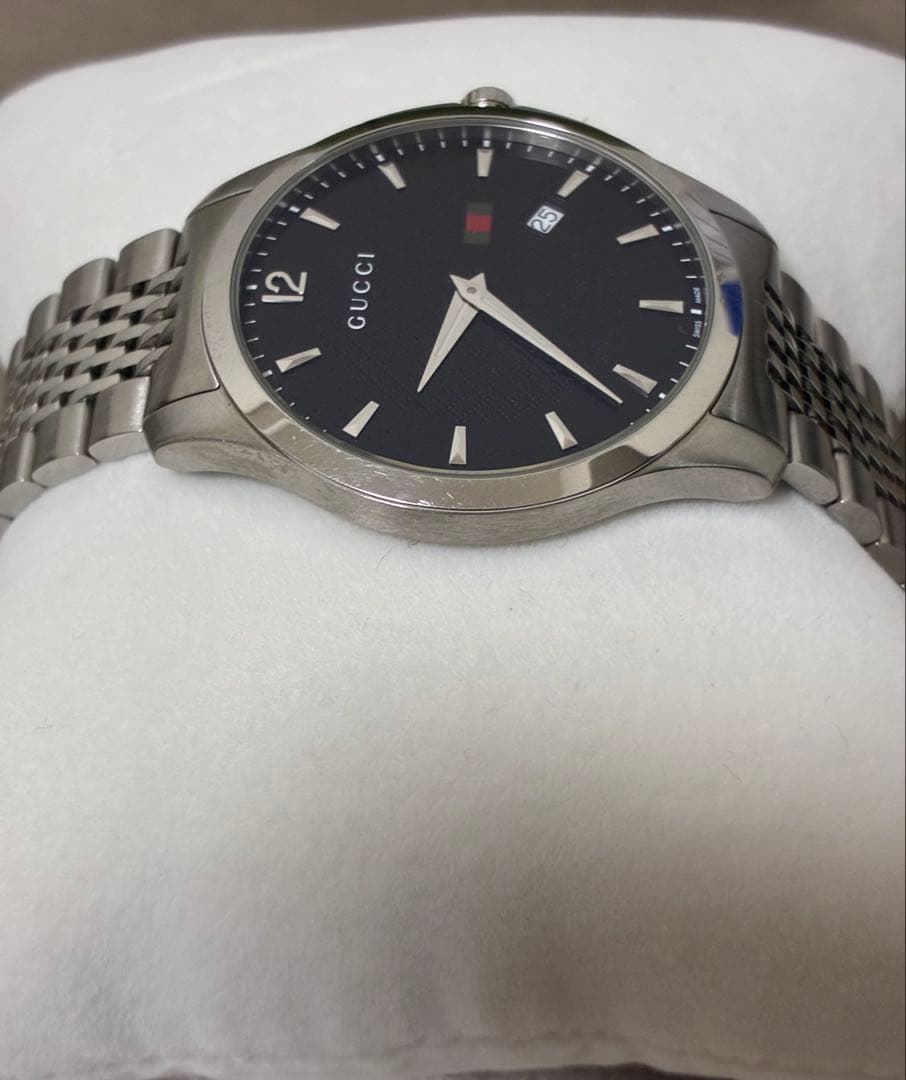 GUCCI グッチ Gタイムレス 126.3 メンズ ステンレススティール