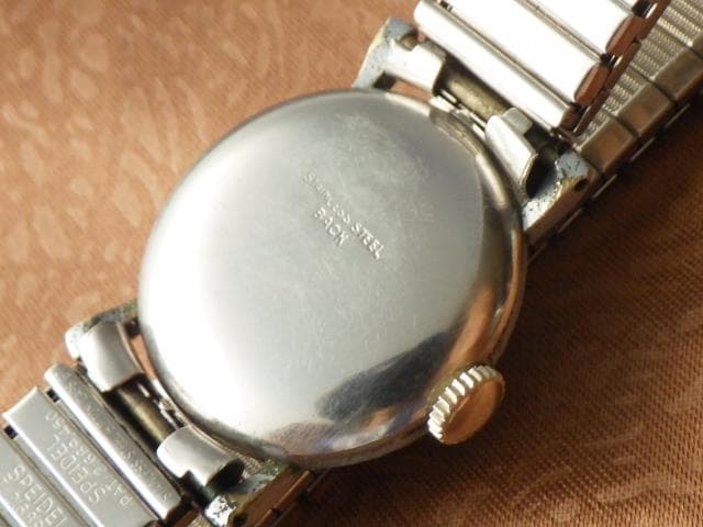 激レア★1940's クリントン ブルズアイ ミリタリースタイル 手巻き腕時計