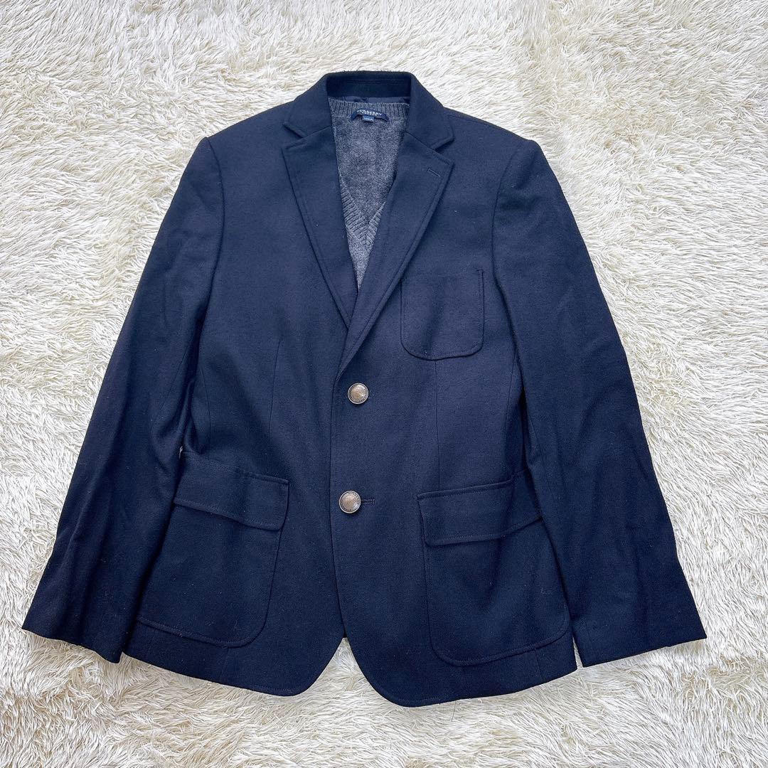 バーバリーロンドン　フォーマルスーツ　ベスト　３点セト　 男の子 卒業式　濃紺