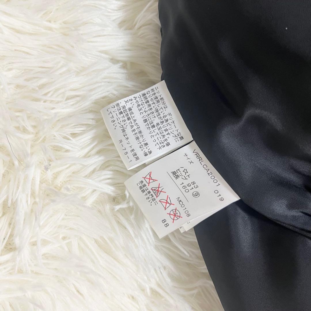 美品　ラルフローレン　ラムレザーダウンベスト　ブラック　S相当　ダウンベスト