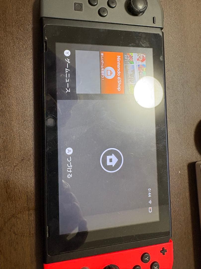 Nintendo Switch 本体 グレー/レッド