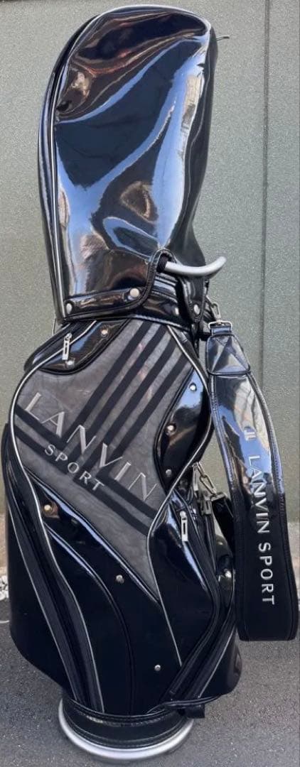 LANVIN SPORT さすが高級志向の光沢メタリックブラックの輝き特典3点組