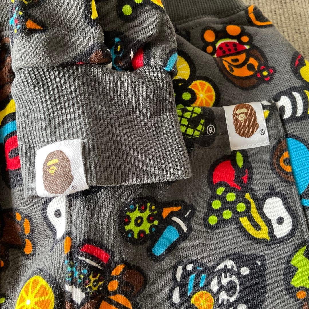 【美品】BAPE KIDS キャラクター柄 トレーナーセット 130cm 正規品