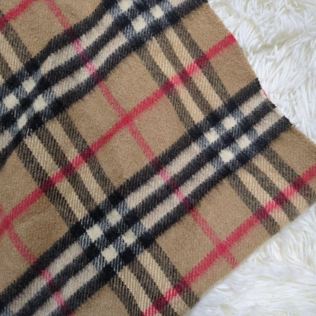 Burberrys バーバリーズ　マフラー　カシミヤ100％ ノバチェック　英国