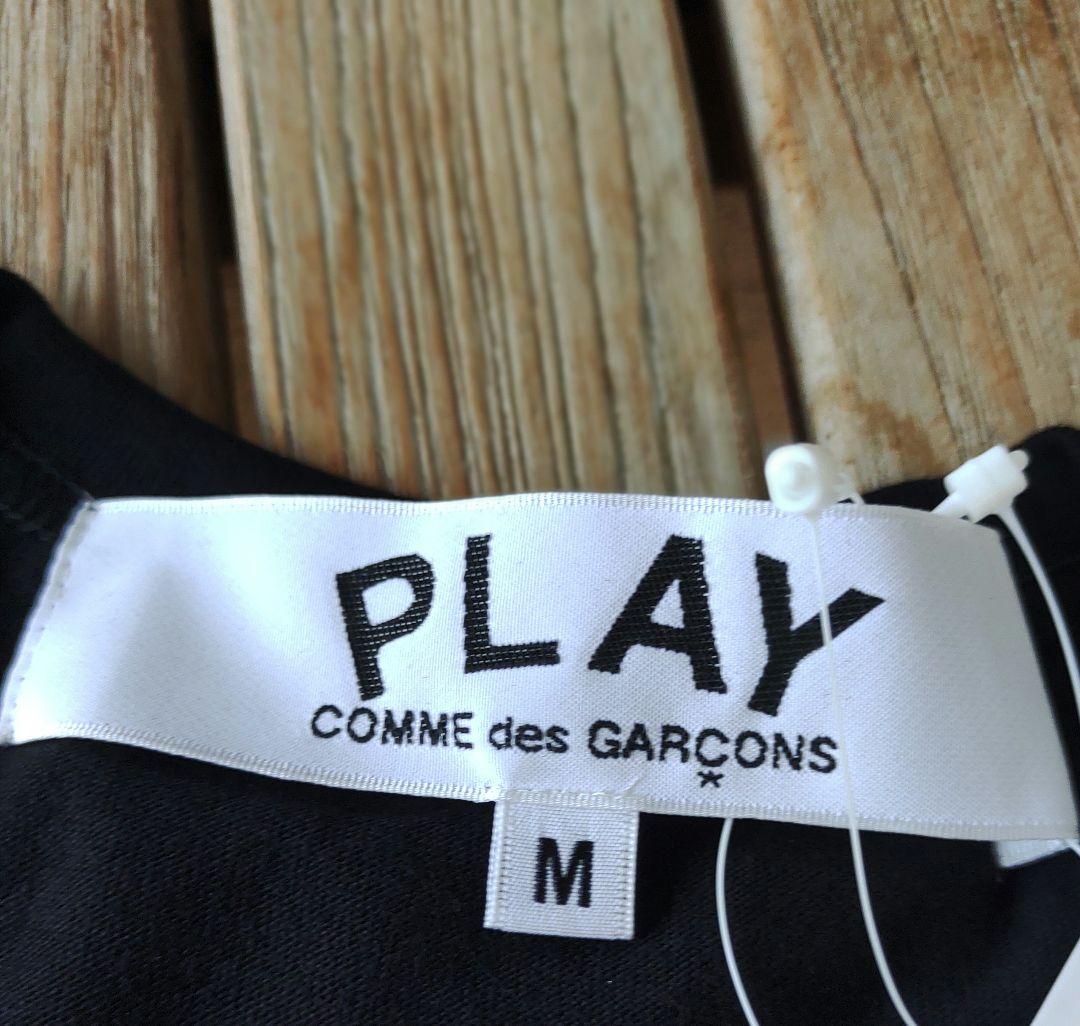 М正規品　PLAY COMME DES GARÇONS ブラック長袖Tシャツ M