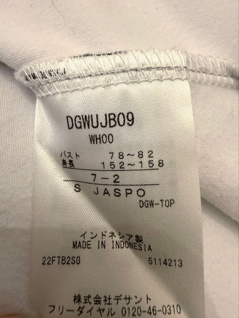 Descent ゴルフ レディースウェア S ホワイト/ブルー