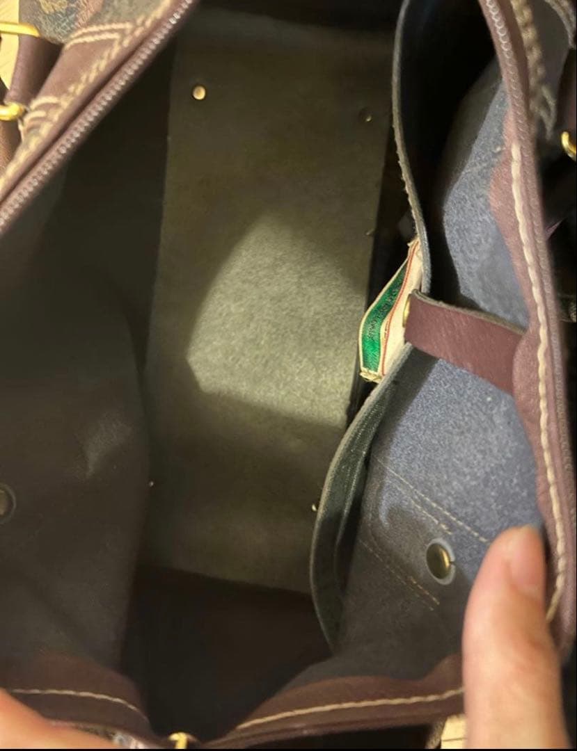 バッグ Flower pattern mini boston bag