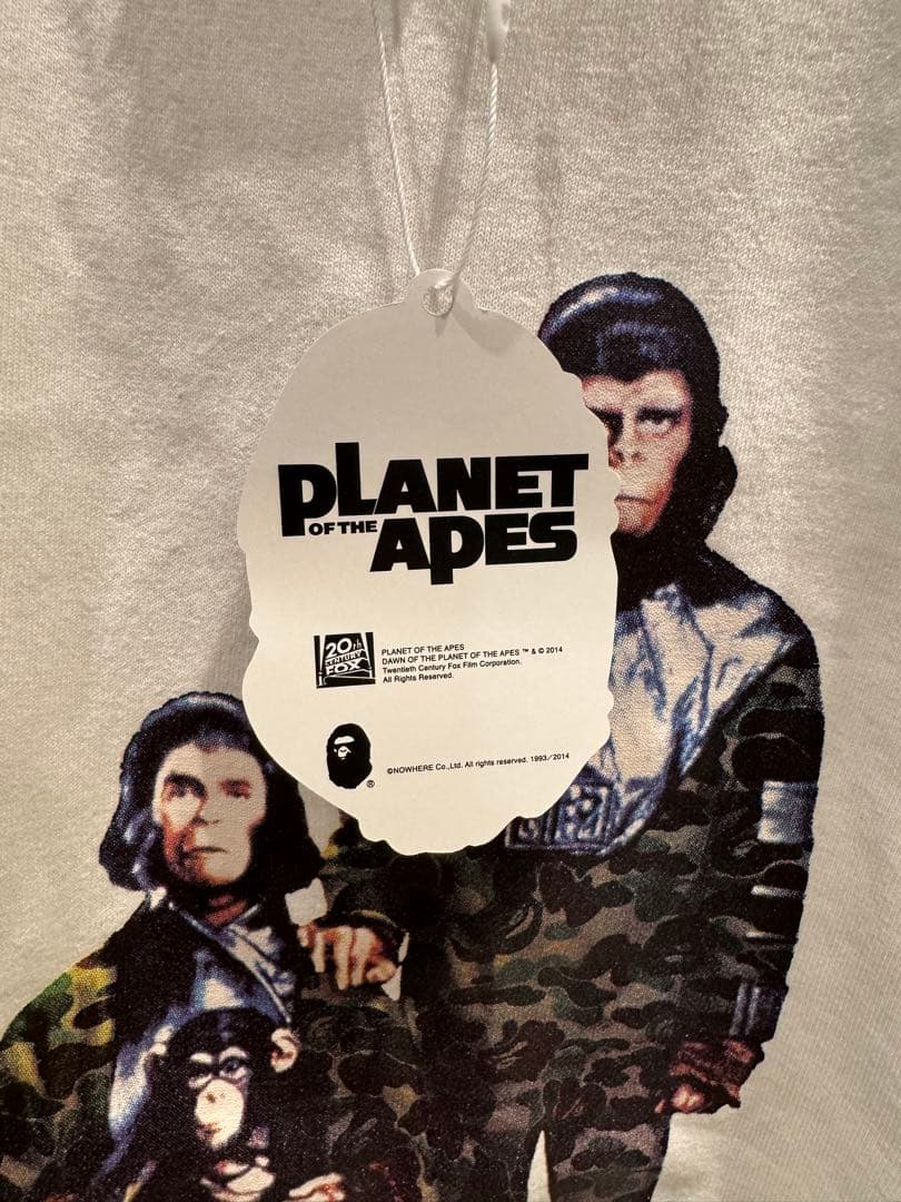 A BATHING APE Tシャツ 猿の惑星