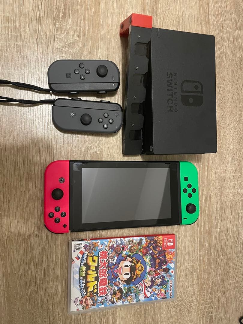 Nintendo Switch ネオンピンク/グリーン 本体