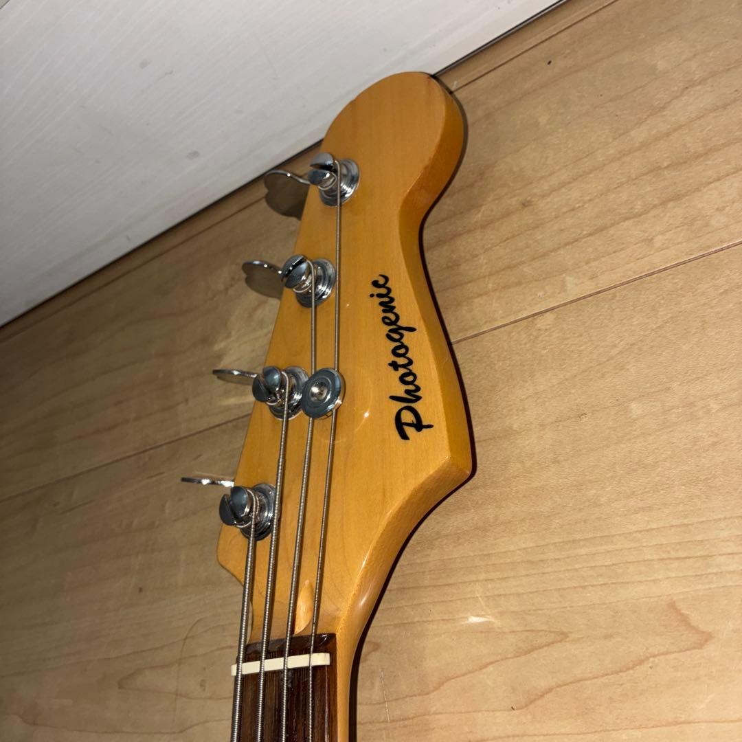 激レア　弦高調整済み！ Photogenic アクリルベース ジャズベース